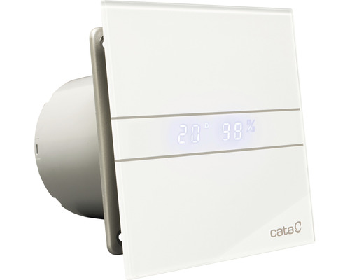 Ventilator de perete cu senzor de umiditate și afișaj digital