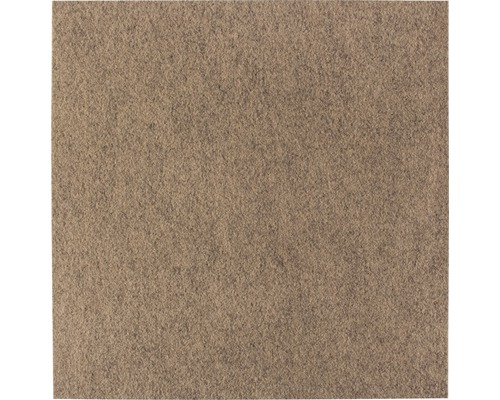 Dală mochetă autoadezivă, pâslă, bej 40x40 cm Covor pătrat din material textil