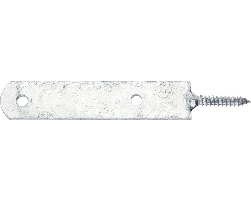 Placă perforată cu holșurub sudat Alberts 210x30 mm, oțel zincat