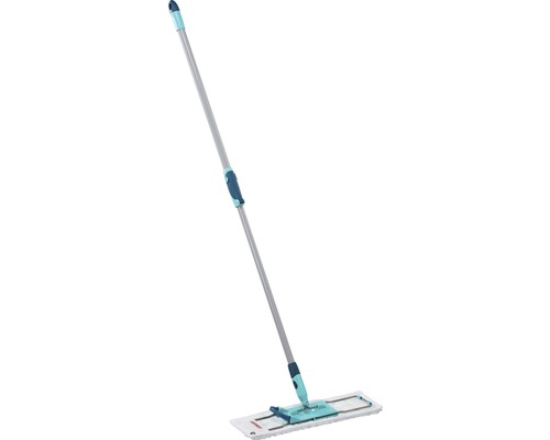 Mop plat Leifheit Profi Micro Duo 42x80-140 cm, cu coadă telescopică extensibilă