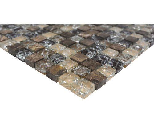 Plăci de mozaic din sticlă și piatră