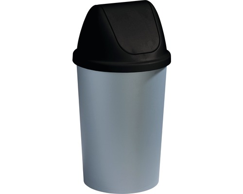 Coș de gunoi din plastic cu capac batant