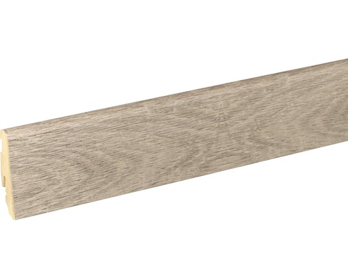 Plintă MDF SKANDOR FU60L FOEI766 stejar gri deschis 2400x58x19 mm Plintă din lemn