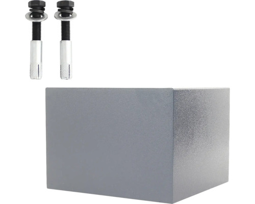 Piesă de colț și două șuruburi pentru montaj