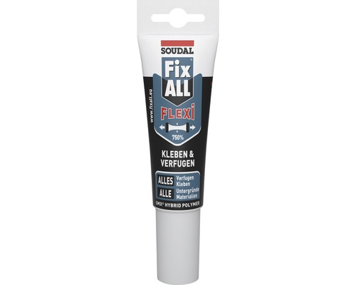 Adeziv universal SOUDAL Fix All Flexi alb 204 g Soudal Fix All Flexi Lipire și Etanșare Polimer Hibrid
