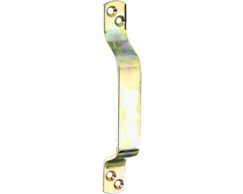 Mâner trăgător fix Alberts 168x20 mm, oțel zincat galben