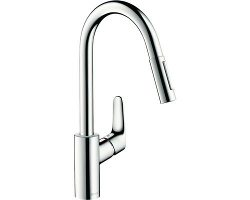 Baterie bucătărie cu duș hansgrohe Focus M41 crom