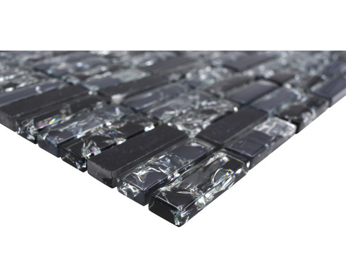 Placă de mozaic din sticlă și piatră