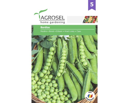 Semințe legume Agrosel mazăre Bordias PG5-0