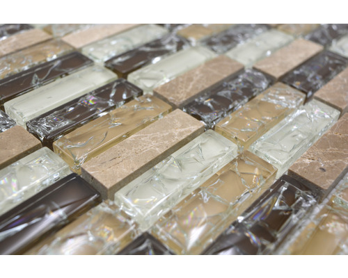 Mozaic din sticlă și piatră