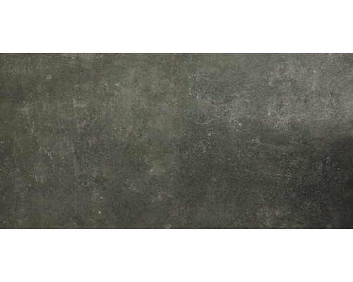 Gresie interior porțelanată HOMEtek negru mat 60 x 120 cm