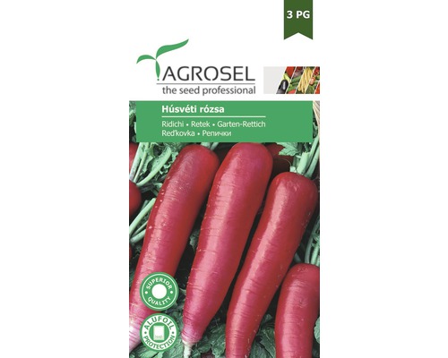 Semințe legume Agrosel ridichii roșii PG3-0