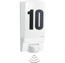 Lumină număr casă cu senzor de mișcare și numărul 10