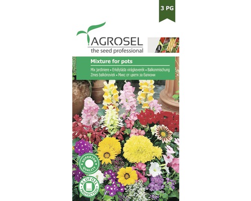 Semințe flori Agrosel mix jardiniere PG3