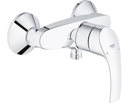 Baterie duș monocomandă GROHE Eurosmart cartuș ceramic 35 mm GROHE SilkMove crom