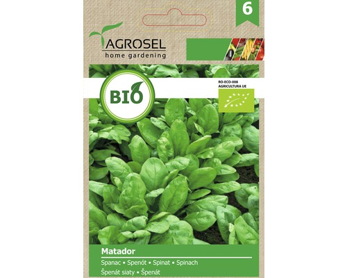 Bio Semințe legume Agrosel spanac Matador