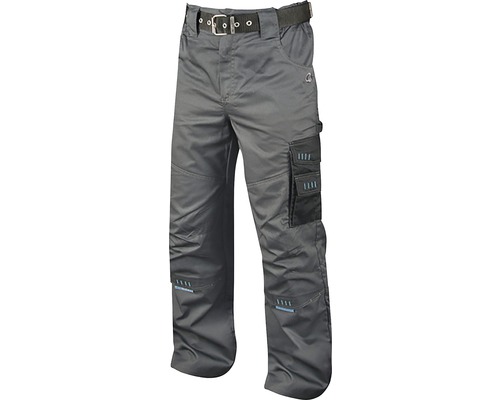Pantaloni de lucru Ardon 4TECH din bumbac + poliester gri/negru, mărimea 50