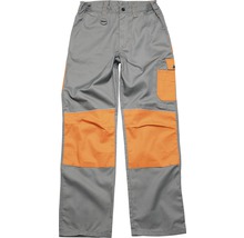 Pantaloni de lucru Ardon 2STRONG din bumbac + poliester gri/portocaliu, mărimea 46-thumb-0