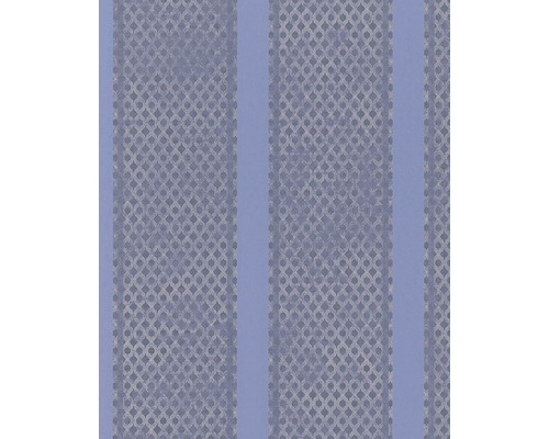 Tapet vlies 58641 Catania model dungi albastru 10,05x0,53 m Tapet cu dungi și model