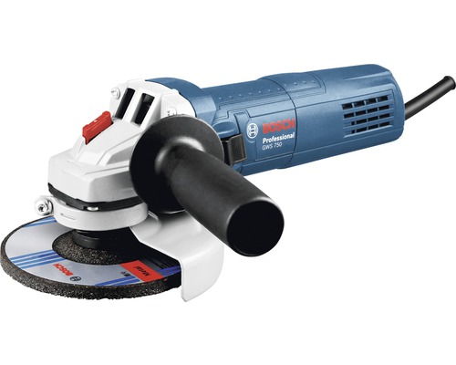 Polizor unghiular Bosch Professional GWS 750-125 (125 mm), incl. disc de șlefuit 125 mm Polizor unghiular Bosch Professional GWS 750-125 (125 mm), incl. disc de șlefuit 125 mm