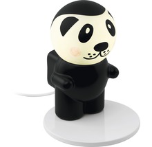 Lumină de noapte panda pe soclu alb