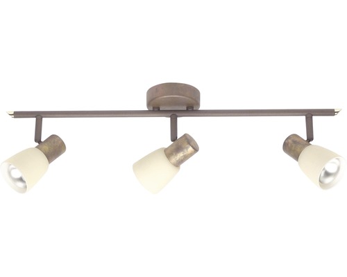 Lumină de plafon cu trei spoturi
