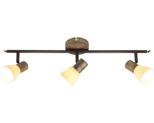 Lumină de plafon cu trei spoturi