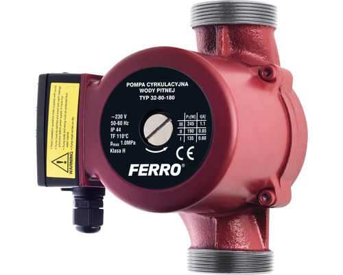 Pompă de circulație pentru apă potabilă Ferro 32-80 180-0