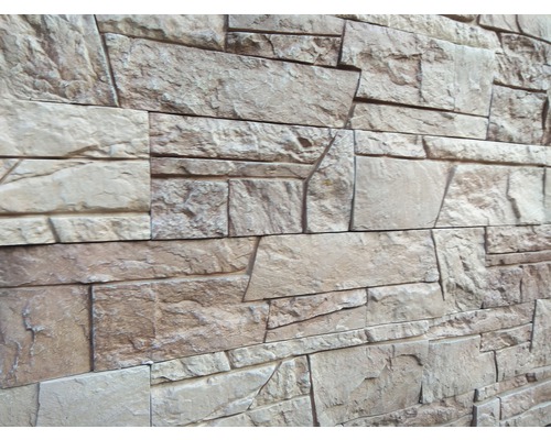 Placare de perete cu imitație de piatră pentru interior și exterior