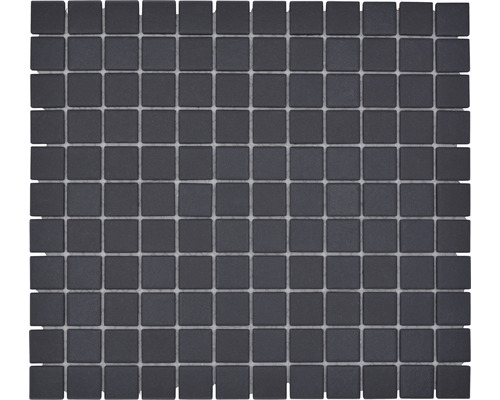 Mozaic piscină ceramic AT 891 negru 30,2x33 cm
