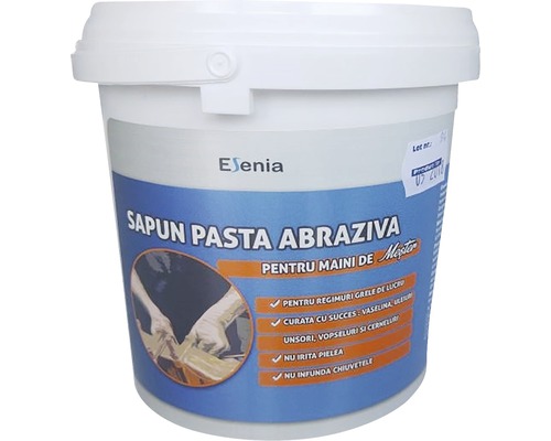 Săpun pastă cu PH neutru de mâini Esenia 1kg Pastă de spălat mâini Esenia în găleată