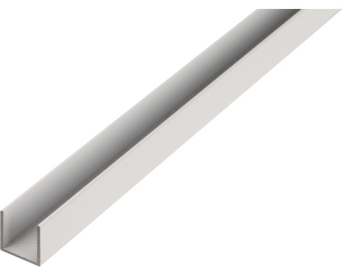 Profil aluminiu tip U Kaiserthal 20x30x20x2 mm, lungime 2m