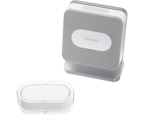 Sonerie fără fir Philips WelcomeBell 300 Basic max. 300m 85dB, alimentare cu baterii