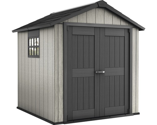 Șopron de grădină cu ușă dublă și fereastră