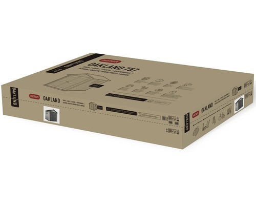 Cutie de ambalaj căsuță de grădină Keter Oakland 757