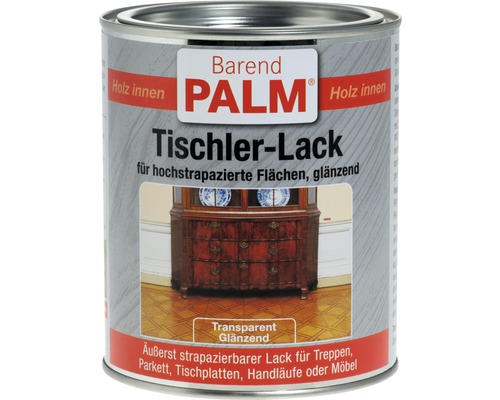 Lac transparent pentru lemn Barend Palm lucios 750 ml