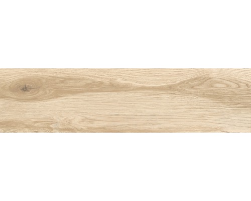 Gresie exterior / interior porțelanată Yucca Brown 15,5x60,5 cm Placă ceramică aspect lemn cu granulație