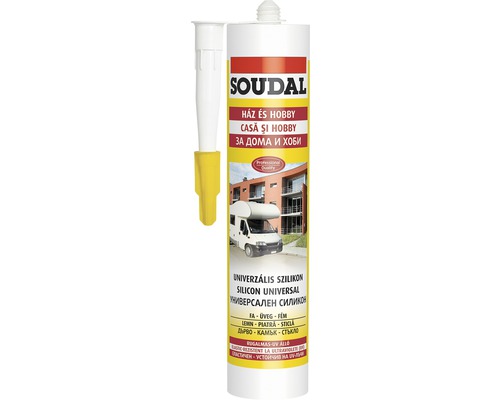 Silicon universal SOUDAL negru 280 ml