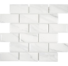 Mozaic piscină CGMCR metro uni Carrara 29,1x29,55 cm