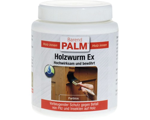 Lazură cu protecție împotriva insectelor și ciupercilor Barend Palm incoloră 750 ml