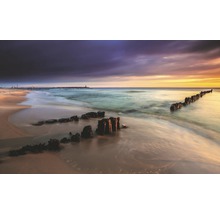 Fototapet hârtie Beach Sunset 254x184 cm-thumb-0