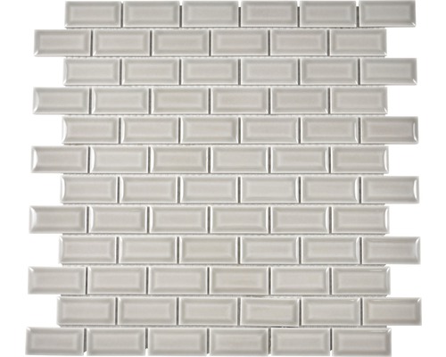 Mozaic piscină ceramic CBC 102 Brick Bond Diamond gri 30x30 cm