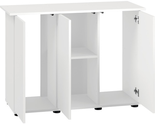 Dulap pentru acvariu cu raft și uși deschise