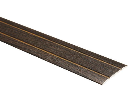 Profil de trecere aluminiu 900x30x3 mm wenge Profil de podea din plastic