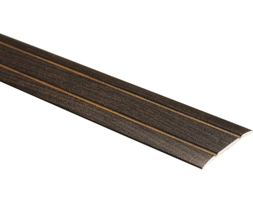 Profil de trecere aluminiu 2700x30x3 mm wenge Profil de podea din plastic