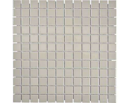 Mozaic piscină ceramic CG 184 maro lucios 30x30 cm Placă de mozaic cu elemente pătrate