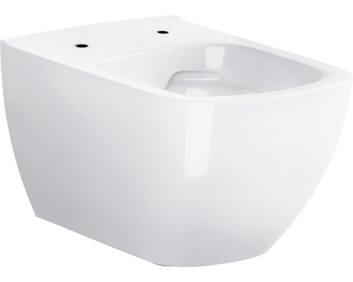 Vas WC suspendat Cersanit Metropolitan, fără ramă de clătire/CleanOn, alb Vas WC suspendat din ceramică