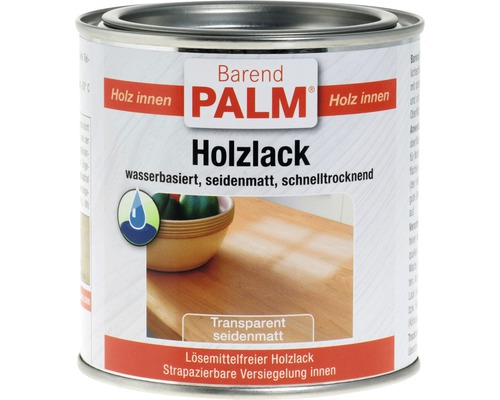 Lac transparent pentru lemn Barend Palm semilucios 375 ml Barend Palm Lac pentru lemn de interior într-o cutie