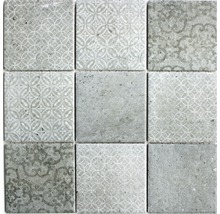 Mozaic piscină ceramic CELLO gri 30x30 cm-thumb-0