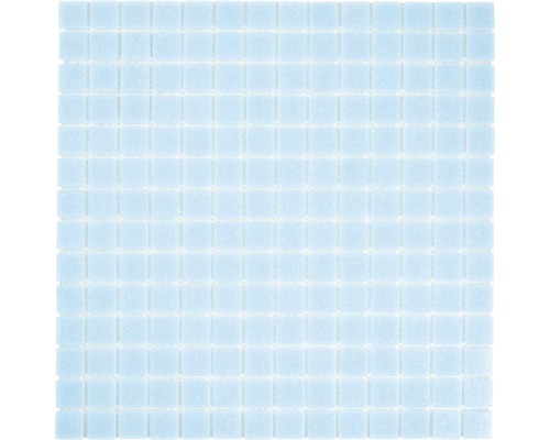 Mozaic GMA33 albastru deschis 30,5x30,5 cm Placă de mozaic cu elemente pătrate